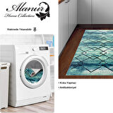 Dekoreko Kaymaz Taban Djt Mutfak Halısı Trend Modern M5006