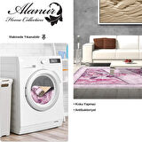 Dekoreko Kaymaz Taban Djt Salon Halısı Yıldız Deri Modern 729