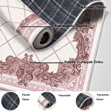 Dekoreko Kaymaz Taban Djt Salon Halısı Star Pamuk Modern 748