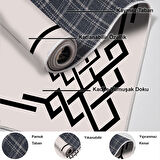 Dekoreko Kaymaz Taban Djt Salon Halısı Star Pamuk Modern 1919