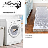 Dekoreko Kaymaz Taban Djt Mutfak Halısı Yıldız Deri Saçaklı Modern 1488