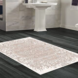 Dekoreko Kaymaz Taban Djt Banyo Halısı Star Pamuk Modern 1488