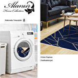 Dekoreko Kaymaz Taban Djt Salon Halısı Yıldız Deri Modern 717