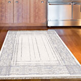 Dekoreko Kaymaz Taban Djt Mutfak Halısı Trend Saçaklı Modern M5076