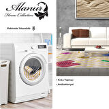 Dekoreko Kaymaz Taban Djt Salon Halısı Star Pamuk Modern P1337