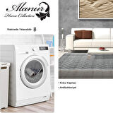 Dekoreko Kaymaz Taban Djt Salon Halısı Star Pamuk İskandinav F5084