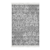 Dekoreko Kaymaz Taban Djt Mutfak Halısı Yıldız Deri Saçaklı Modern 1918