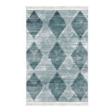 Dekoreko Kaymaz Taban Djt Mutfak Halısı Trend Saçaklı İskandinav F5131