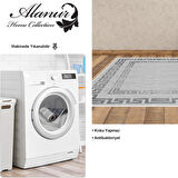 Dekoreko Kaymaz Taban Djt Salon Halısı Star Pamuk Modern Kt418