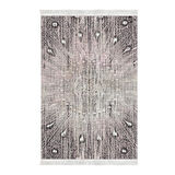 Dekoreko Kaymaz Taban Djt Mutfak Halısı Star Pamuk Saçaklı Modern 743