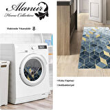 Dekoreko Kaymaz Taban Djt Mutfak Halısı Star Pamuk İskandinav 2146M