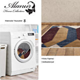 Dekoreko Kaymaz Taban Djt Salon Halısı Star Pamuk Modern S6506