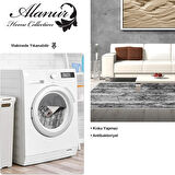 Dekoreko Kaymaz Taban Djt Salon Halısı Trend Saçaklı Modern Mu147