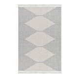 Dekoreko Kaymaz Taban Djt Mutfak Halısı Yıldız Deri Saçaklı İskandinav F5085