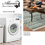 Dekoreko Kaymaz Taban Djt Salon Halısı Star Pamuk Saçaklı İskandinav F5078