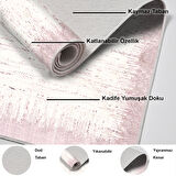 Dekoreko Kaymaz Taban Djt Banyo Halısı Trend Modern 1342