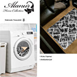 Dekoreko Kaymaz Taban Djt Salon Halısı Yıldız Deri İskandinav F5128