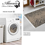 Dekoreko Kaymaz Taban Djt Mutfak Halısı Star Pamuk Saçaklı İskandinav Mu123