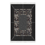 Dekoreko Kaymaz Taban Djt Salon Halısı Star Pamuk Saçaklı Modern M5132