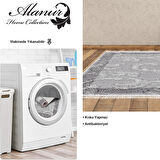 Dekoreko Kaymaz Taban Djt Salon Halısı Trend Saçaklı Modern 1314