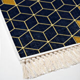 Dekoreko Kaymaz Taban Djt Mutfak Halısı Trend Saçaklı Modern 719