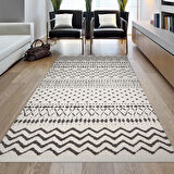 Dekoreko Kaymaz Taban Djt Salon Halısı Star Pamuk İskandinav F5086