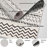 Dekoreko Kaymaz Taban Djt Mutfak Halısı Trend İskandinav F5086