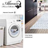 Dekoreko Kaymaz Taban Djt Mutfak Halısı Trend Modern 757