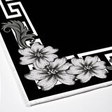 Dekoreko Kaymaz Taban Djt Salon Halısı Yıldız Deri Modern Kt494