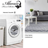 Dekoreko Kaymaz Taban Djt Salon Halısı Star Pamuk Saçaklı İskandinav F5081