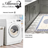 Dekoreko Kaymaz Taban Djt Mutfak Halısı Star Pamuk Modern 1319