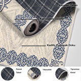 Dekoreko Kaymaz Taban Djt Mutfak Halısı Star Pamuk Modern 1319