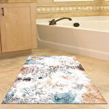 Dekoreko Kaymaz Taban Djt Banyo Halısı Star Pamuk Modern 609M