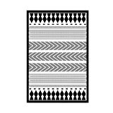 Dekoreko Kaymaz Taban Djt Mutfak Halısı Star Pamuk İskandinav M1273