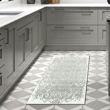 Dekoreko Kaymaz Taban Djt Mutfak Halısı Trend Modern 1488