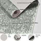 Dekoreko Kaymaz Taban Djt Mutfak Halısı Trend Modern 1488