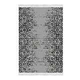 Dekoreko Kaymaz Taban Djt Salon Halısı Star Pamuk Saçaklı İskandinav Mu123