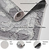 Dekoreko Kaymaz Taban Djt Mutfak Halısı Trend Modern 1314