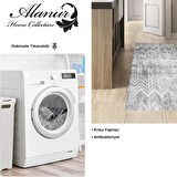 Dekoreko Kaymaz Taban Djt Mutfak Halısı Star Pamuk İskandinav F5083