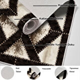 Dekoreko Kaymaz Taban Djt Mutfak Halısı Trend Modern 722