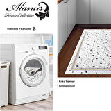 Dekoreko Kaymaz Taban Djt Mutfak Halısı Trend Modern M12366