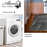 Dekoreko Kaymaz Taban Djt Mutfak Halısı Star Pamuk Modern F5005