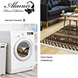 Dekoreko Kaymaz Taban Djt Salon Halısı Trend Saçaklı Modern Mu127