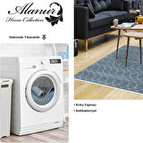 Dekoreko Kaymaz Taban Djt Salon Halısı Star Pamuk İskandinav F5084