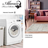 Dekoreko Kaymaz Taban Djt Salon Halısı Star Pamuk Saçaklı İskandinav F5079