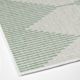 Dekoreko Kaymaz Taban Djt Mutfak Halısı Yıldız Deri İskandinav F5085