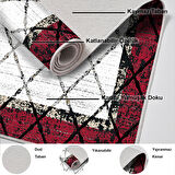 Dekoreko Kaymaz Taban Djt Salon Halısı Trend Modern M5129