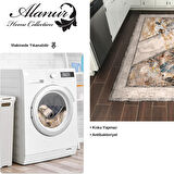 Dekoreko Kaymaz Taban Djt Mutfak Halısı Star Pamuk Modern 729