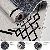 Dekoreko Kaymaz Taban Djt Mutfak Halısı Star Pamuk Modern 1919