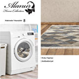 Dekoreko Kaymaz Taban Djt Salon Halısı Star Pamuk Saçaklı İskandinav 661M